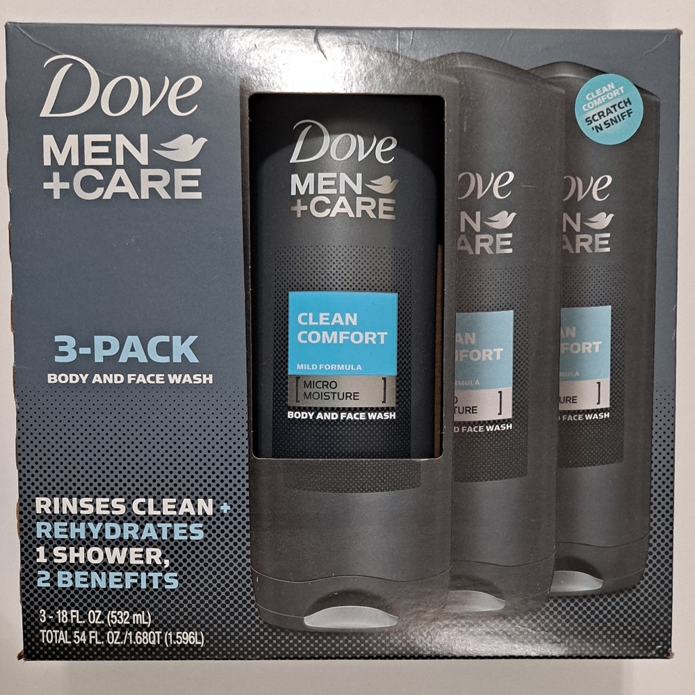 Dove 3-Piece Men's Care Set